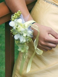 Irresistible Orchid Wrist Corsage in North Adams, MA | MOUNT WILLIAMS GREENHOUSES INC