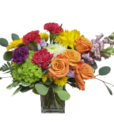 Island Parade Vase arrangement