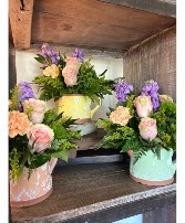 Love you Mom floral arrangement 
