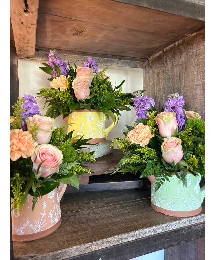 Love you Mom floral arrangement