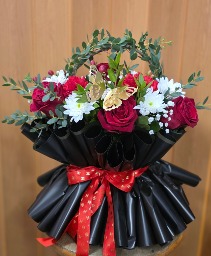 Isn't She Lovely  New Wrapped Fresh Flowers 