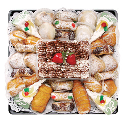 Italian Fresh Pastry Tray Pastry