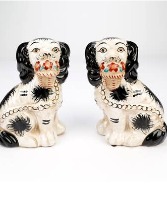 Stafford style dog pair Home decor