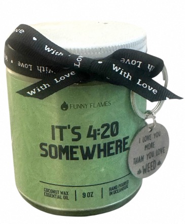 It's 4:20 Somewhere Candle  in Laurel, MD | The Blooming Bohemian