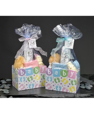 Welcome Baby Gift Set! ADD TO FLOWERS ORDER FOR NO ADDITIONAL DELIVERY FEE!