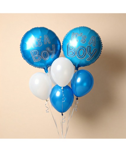 It's A Boy Balloon Bouquet 