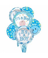 It's A Boy Balloons Bouquet 