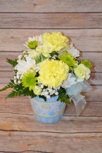 It's a Boy Container Arrangement
