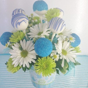 It's a Boy Pops & Posies Flowers and Sweets