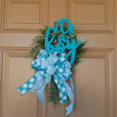 Its a Boy Wreath New Baby Wreath