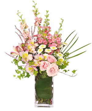 BABY GIRL BLOOMS Floral Arrangement in Abbotsford, BC - BUCKETS