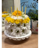 It's A Sunny Birthday Floral Birthday Cake