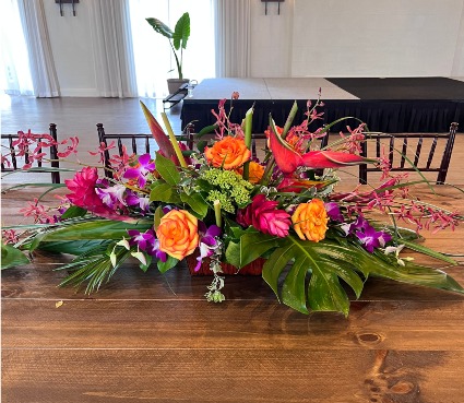 It's All About The Flowers Tropical Arrangement Tropical Fresh Cut Flowers
