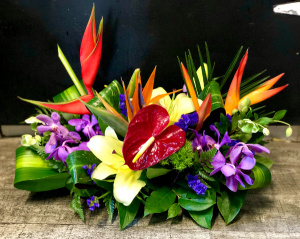 It's Always Sunny Centerpiece Long & Low Centerpiece Arrangement in Key West, FL | Petals & Vines It's Always Sunny Centerpiece Long & Low Centerpiece Arrangement in Key West, FL | Petals & Vines