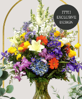 It's Golden Flower Arrangement