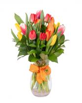 Its Tulip Season Vase