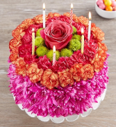 It's Your Birthday Large Flower Cake