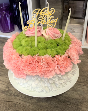 It's Your Birthday Flower Cake 
