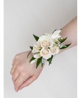 Ivory Corsage Prom Flowers