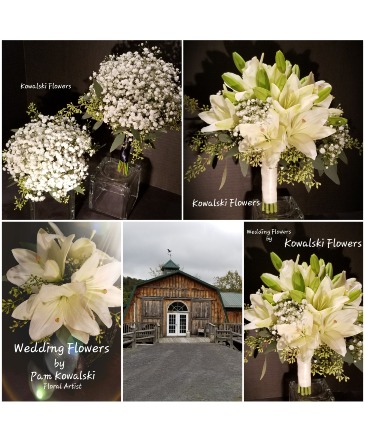 "Rustic & Romantic" Wedding Flowers in Whitesboro, NY | KOWALSKI FLOWERS INC.