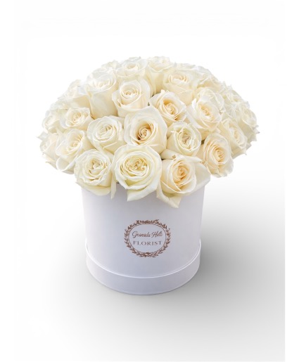 Ivory Elegance Rose Box New Years
