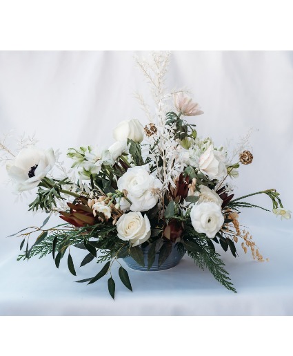 Ivory Serenity Vase Arrangement