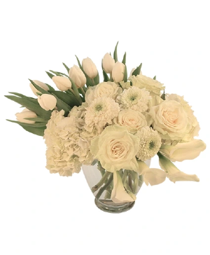 IVORY SPLENDOR ARRANGEMENT 