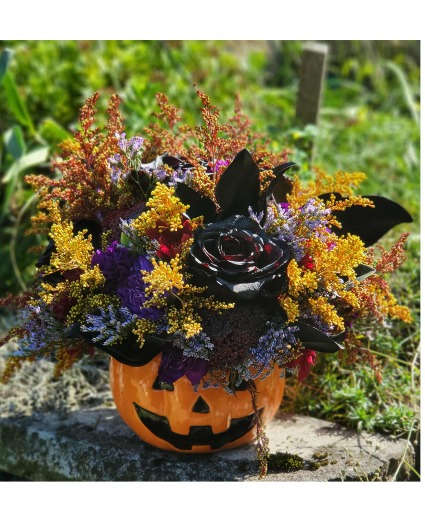 Jack-o-lantern  Ceramic pumpkin 