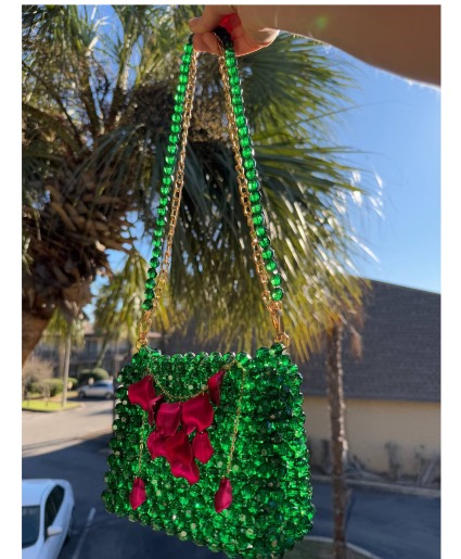 Jade purse Handmade by local artist