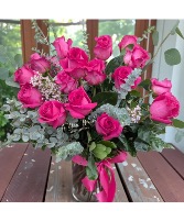Jan.12-16th Special (online only) Hot Pink Roses