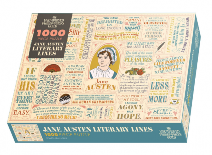 Jane Austen Literary Lines Puzzle from The Unemployed Philosophers Guild