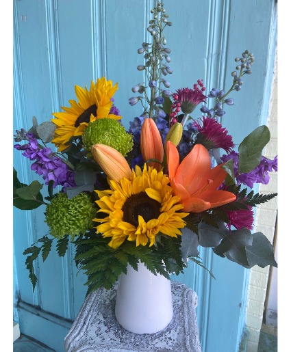 SUNFLOWER POWER FLOWER ARRANGEMENT