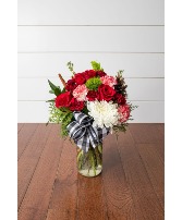 Jar of Christmas Cheer Mixed Bouquet
