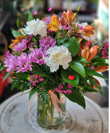 Jar of Hearts Floral Arrangement