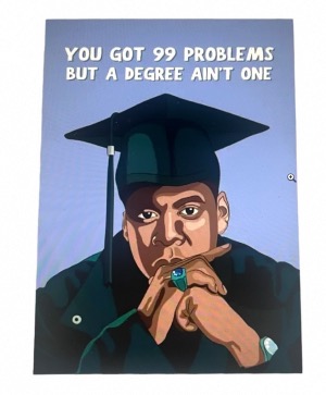 Jay Z Graduation Card  