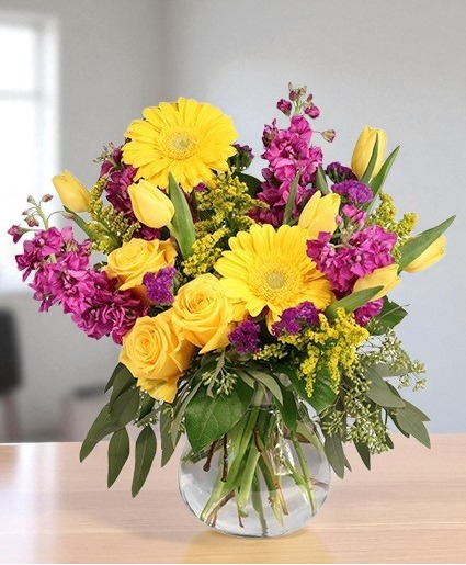 Jazzy Jubilee Vase Arrangement