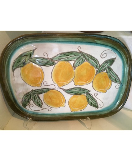 Jeanne Palmer Lemon Tray Gift
