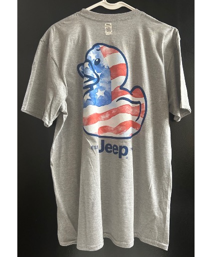 Jedco Jeep Americana Rubber Duck Shirt Men’s Large