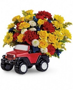 Jeep Wrangler King Of The Road by Teleflora 