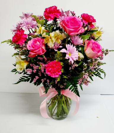 Jessica Rose Arrangement in Wells, MN - Jenny's Pink Petals Flower Shop