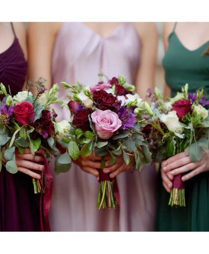 Jewel Bridesmaids Bouquet 