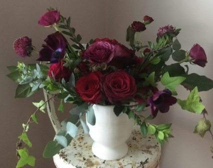Jewel Compote Arrangement