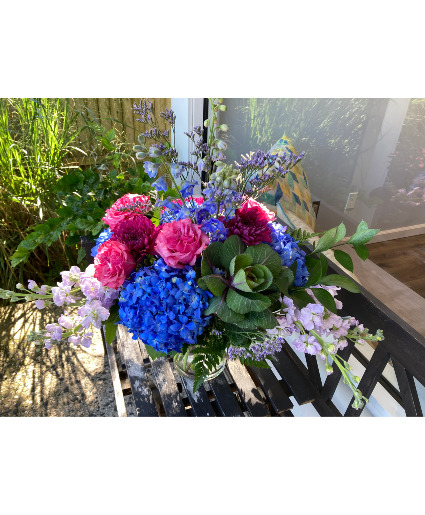 Jewel Tone Floral Arrangement