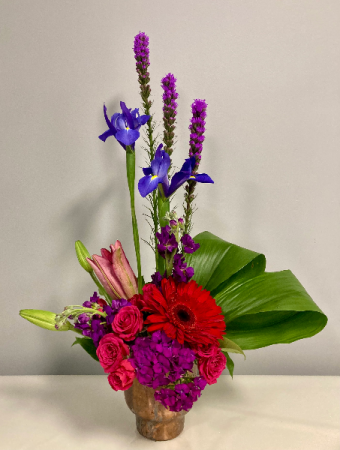 Jewel Tones Floral Arrangement
