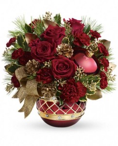 Jeweled Ornament Bouquet A Wise Man Would Send This Gift!