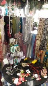 Jewelry and scarves 