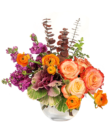 Jewels of Fall Floral Design in Ralston, NE | A FLOWER BASKET