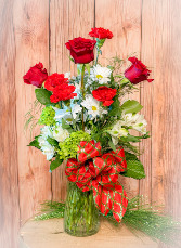 Jingle Bell Bouquet  Christmas Arrangement