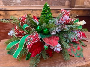 Jingle Bell Rock  Centerpiece 