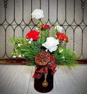 Jingle Bell Rock! Vase Arrangement
